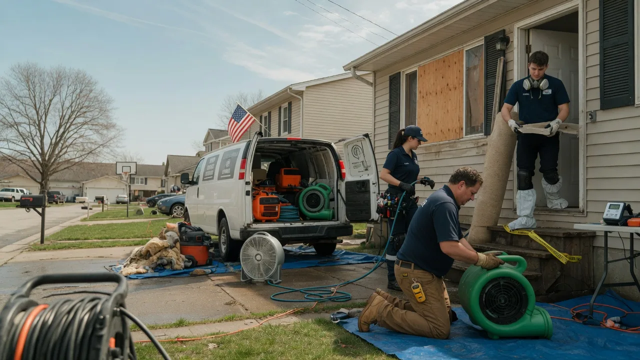 Water Damage Restoration in Waldron, MI near me